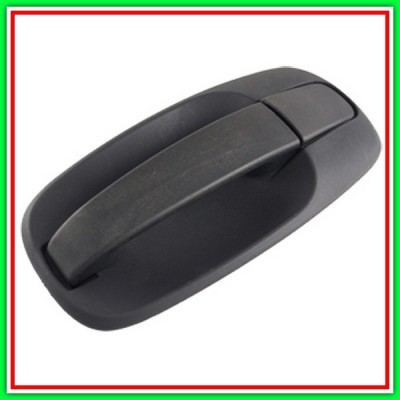 Maniglia Esterna Scorrevole Sinistra-Nera-Senza Foro Nottolino Opel Vivaro-(Anno 2007-2014)