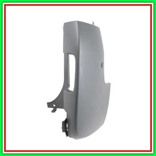 Cantonale Destro Grigio Goffrato-Paraurti Posteriore Opel/Vauxhall-Vivaro-Mod. 08/07-02/14
