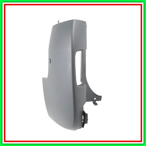 Cantonale Sinistro Grigio Goffrato-Paraurti Posteriore Opel/Vauxhall-Vivaro-Mod. 08/07-02/14