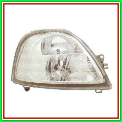 Proiettore Sinistro H1-H7 Elettrico Con Motore Opel Movano-(Anno 2004-2009)
