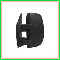 Retrovisore Destro Manuale Nero-Convesso-Cromato Opel Movano-(Anno 2004-2009)