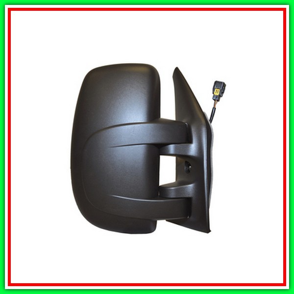 Retrovisore Sinistro Elettrico-Termico-Nero Opel Movano-(Anno 2004-2009)