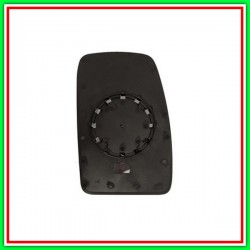 Piastra Specchio Sinistra Convessa-Termica Cromata Opel Movano-(Anno 2004-2009)