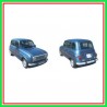 Maniglia Interna Anteriore-Posteriore Destra-Nera Renault 4-(Anno 1968-1992)