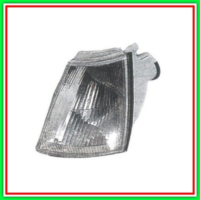 Fanale Anteriore Sinistro Bianco Senza Porta Lampada Renault Clio-(Anno 1990-1996)