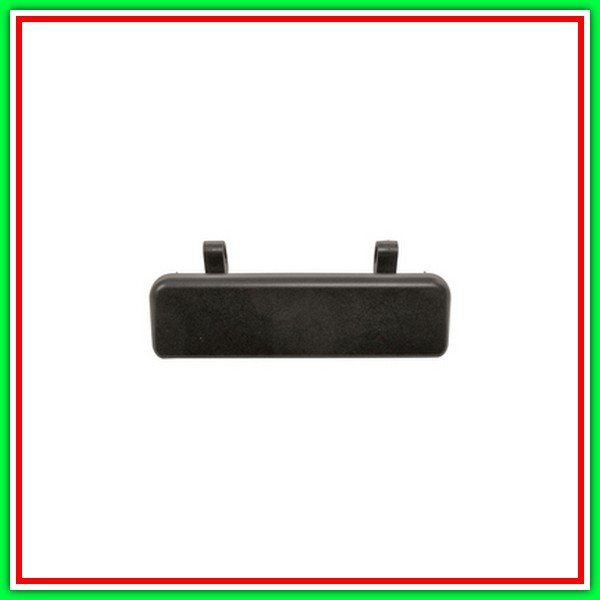 Front-Rear Outer Handle-Right-Left-Tailgate-Black-Smooth RENAULT Clio-(Year 1990-1996)