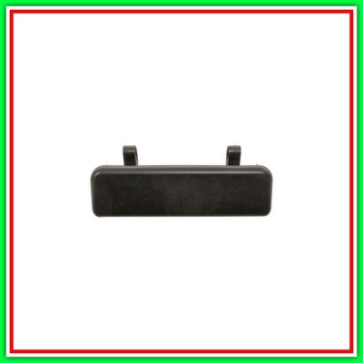 Front-Rear Outer Handle-Right-Left-Tailgate-Black-Smooth RENAULT Clio-(Year 1990-1996)
