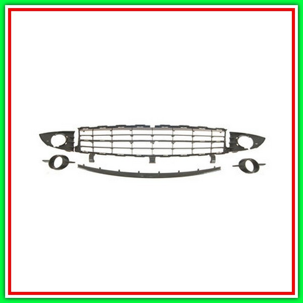 Kit Griglie Inferiori Paraurti Anteriore Renault Grand Scenic-(Anno 2006-2009)
