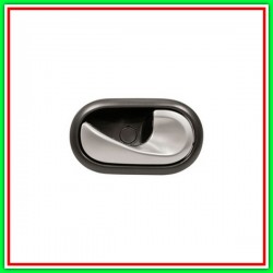 Maniglia Interna Anteriore-Posteriore Destra-Con Leva Cromata-Mostrina-Nera-A Cavo Renault Grand Scenic-(Anno 2006-2009)