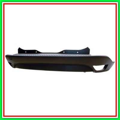 Paraurti Posteriore-Nero Renault Scenic (X-Mod)-(Anno 2009-2011)