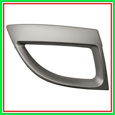 Cornice Fendinebbia Destra Argento Con Tappo Coprigancio Renault Scenic (X-Mod)-(Anno 2009-2011)