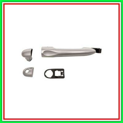 Maniglia Esterna Anteriore Destra-Sinistra-Posteriore Destra-Sinistra-Argento Renault Scenic (X-Mod)-(Anno 2009-2011)