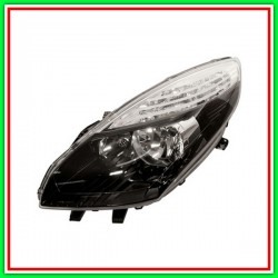 Proiettore Sinistro H7-H7 Elettrico Con Motore-Argento Renault Grand Scenic-(Anno 2009-2012)