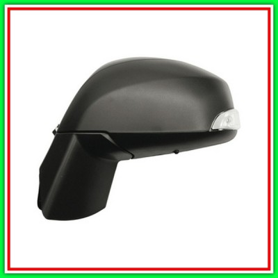 Retrovisore Sinistro Elettrico-Termico Con Primer-Con Sonda-Con Fanale-7 Pins Renault Grand Scenic-(Anno 2009-2012)