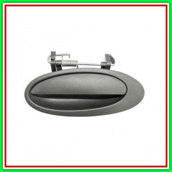 Maniglia Esterna Posteriore Sinistra Nera-Senza Foro Nottolino Renault Laguna-(Anno 1994-2001)