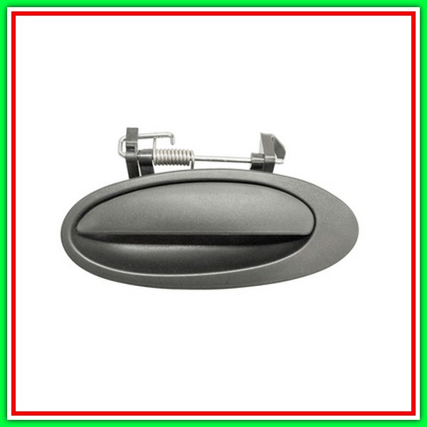 Maniglia Esterna Posteriore Sinistra Nera-Senza Foro Nottolino Renault Laguna-(Anno 1994-2001)