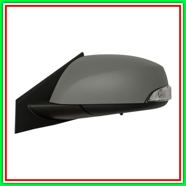 Retrovisore Sinistro Elettrico-Termico Con Primer-Con Sonda-Con Fanale-Asferico-Blu Renault Laguna-(Anno 2007-2010)