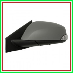 Retrovisore Sinistro Elettrico-Termico Con Primer-Con Sonda-Con Fanale-Chiudibile-Con Memoria-Asferico-Blu