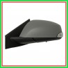 Retrovisore Sinistro Elettrico-Termico Con Primer-Con Sonda-Con Fanale-Chiudibile-Con Memoria-Asferico-Blu