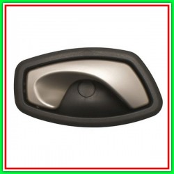 Maniglia Interna Anteriore-Posteriore Destra-Con Leva Argento-Mostrina-Nera Renault Laguna-(Anno 2007-2010)