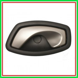 Maniglia Interna Anteriore-Posteriore Sinistra-Con Leva Argento-Mostrina-Nera Renault Laguna-(Anno 2007-2010)