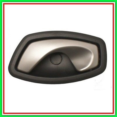 Front-Rear Left-With Silver-Mostrina-Black Lever handle RENAULT Laguna-(Year 2007-2010)