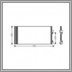 Condensatore Renault Laguna-(Anno 2007-2010)