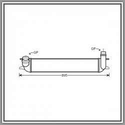 Intercooler Renault Laguna-(Anno 2007-2010)