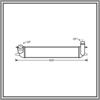 Intercooler Renault Laguna-(Anno 2007-2010)