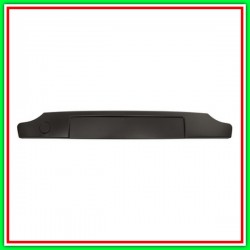 Black Central Molding With Towing Hook Cover Cap- PARAURTI front RENAULT Twingo-(Year 2012-2014)