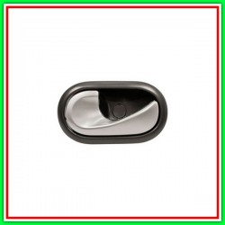 Front-Rear Left-With Chrome Lever-Mostrina-Black-A Twingo RENAULT Cable-(Year 2012-2014)