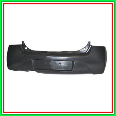 Paraurti Posteriore Nero-Liscio Da Primerizzare Renault Twingo Dynamic-(Anno 2007-2012)