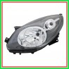 Proiettore Sinistro Mod H4 Elettrico-Son Motore-Nero Renault Twingo Dynamic-(Anno 2007-2012)