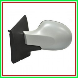 Retrovisore Sinistro A Cavi Con Primer-Asferico-Cromato Renault Twingo Dynamic-(Anno 2007-2012)
