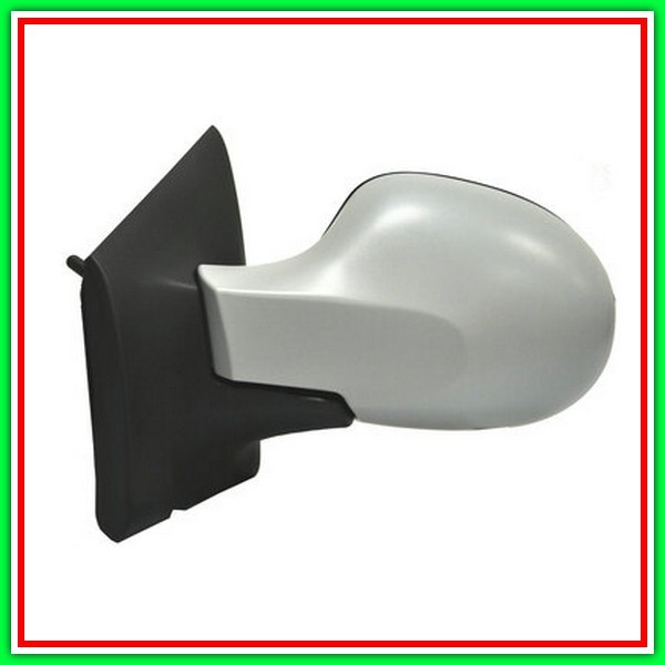 Retrovisore Sinistro A Cavi Con Primer-Asferico-Cromato Renault Twingo Dynamic-(Anno 2007-2012)