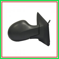 Retrovisore Destro A Cavi-Nero-Convesso-Cromato Renault Twingo Dynamic-(Anno 2007-2012)