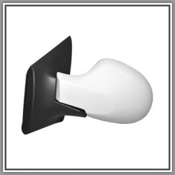 Retrovisore Sinistro Elettrico-Termico Con Primer-Asferico-Cromato Renault Twingo Dynamic-(Anno 2007-2012)