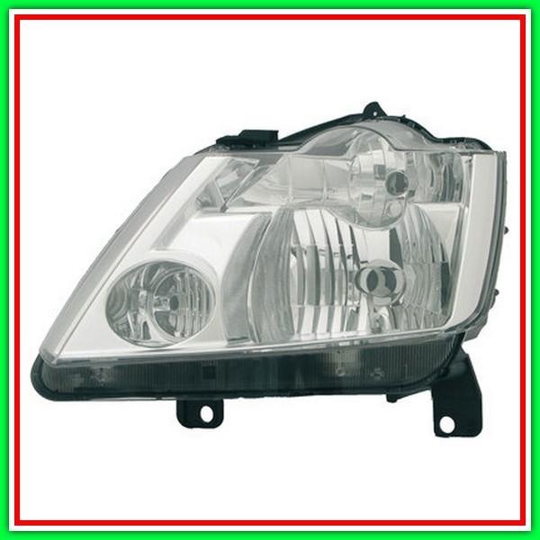 Proiettore Sinistro H1-H7 Elettrico Senza Motore Renault Modus-(Anno 2004-2007)
