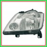 Proiettore Sinistro H1-H7 Elettrico Senza Motore Renault Modus-(Anno 2004-2007)