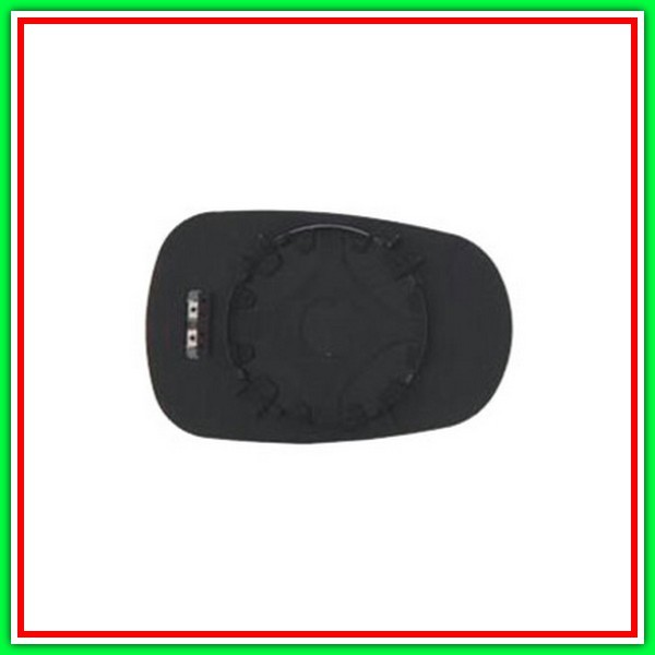 Piastra Specchio Destra Convessa-Cromata Renault Modus-(Anno 2004-2007)