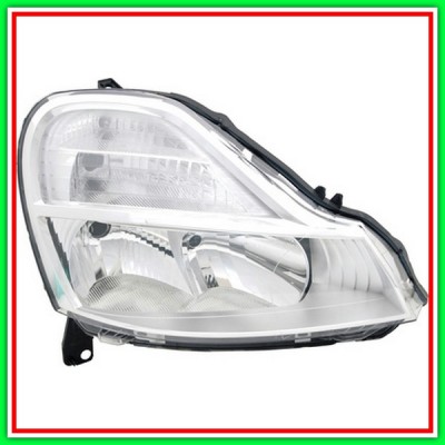 Proiettore Destro H1-H7 Elettrico Senza Motore Renault Grand Modus-(Anno 2008-2013)