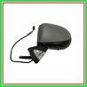 Left Electric-Thermal-With Primer-With Headlight-Lockable-Aspheric-Chrome RENAULT Grand Modus-(Year 2008-2013)