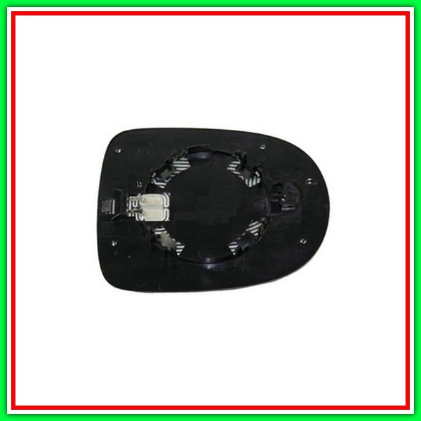 Convessa-Thermal Chromed Right Mirror Plate RENAULT Grand Modus-(Year 2008-2013)
