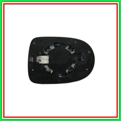 Convessa-Thermal Chromed Right Mirror Plate RENAULT Grand Modus-(Year 2008-2013)