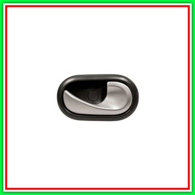 Right Front-Rear Internal Handle With Black Silver-Mostrina Lever-A Cable RENAULT Grand Modus-(Year 2008-2013)