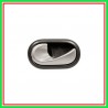 Front-Rear Left-With Chrome Lever-Mostrina-Black-A Cable RENAULT Grand Modus-(Year 2008-2013)