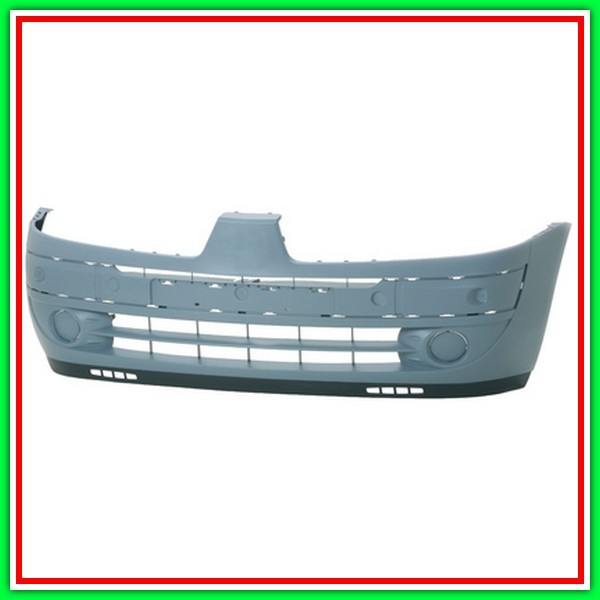 Paraurti Anteriore-Con Primer-Con Spoiler Renault Clio-(Anno 2001-2005)