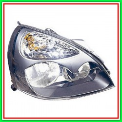 Right Projector Mod H7-H1 Electric-Without Engine-Black (Hella Version) RENAULT Clio-(Year 2001-2005)