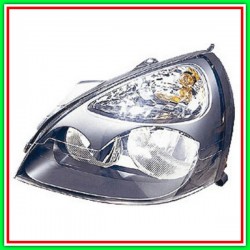 Left Projector Mod H7-H1 Electric-Without Engine-Black (Hella Version) RENAULT Clio-(Year 2001-2005)