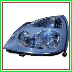 Left Projector H7-H1 Electric Without Engine-Grey (Hella Version) RENAULT Clio-(Year 2001-2005)